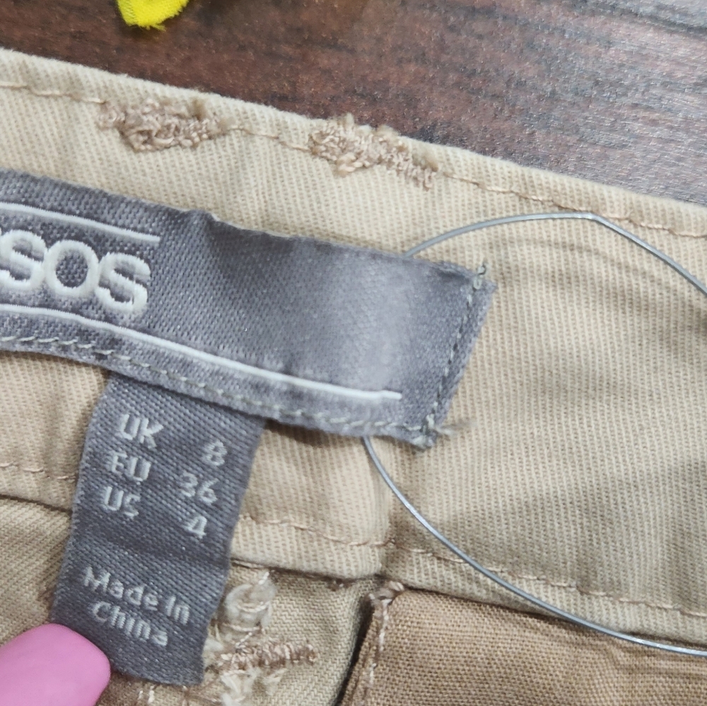 New ASOS Tan High Waisted Pants 🤎 - Picture 4 of 8